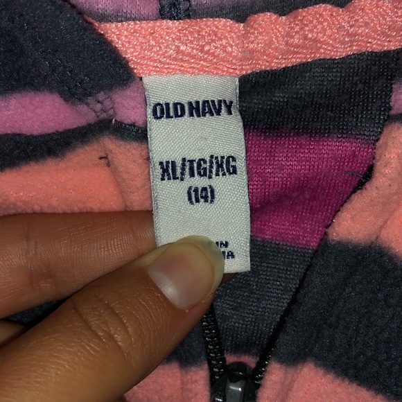 Striped full zip hoodie 😜 - Picture 3 of 3